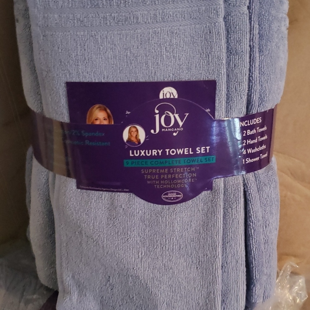 ❤Joy Mangano Luxury 10 piece Towel set - Picture 7 of 7